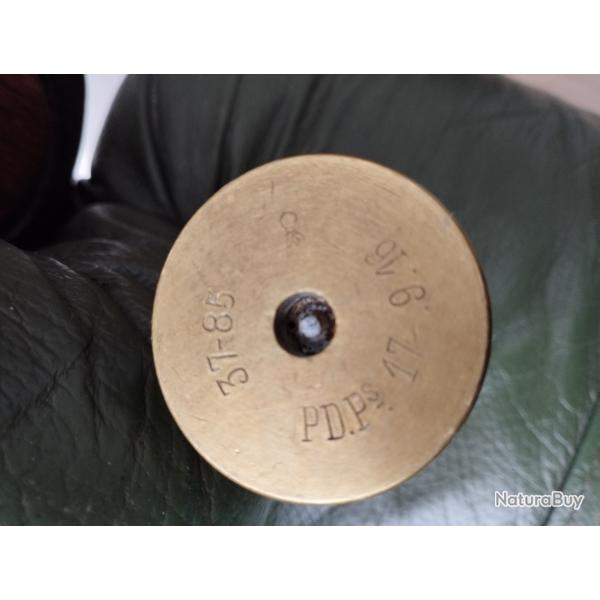 Douilles artisanales de tranches 1914/1918