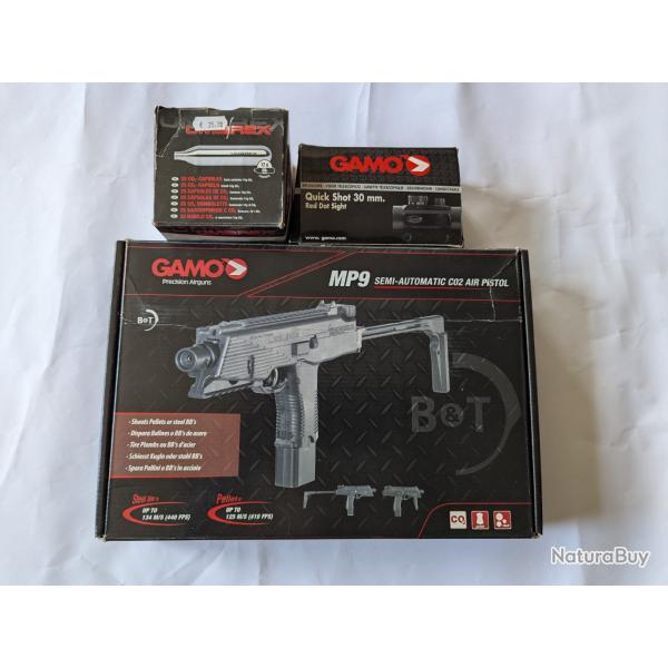 GAMO MP9 semi-automatique B&T CO2 4.5