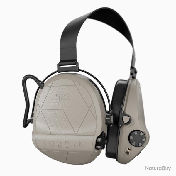 Casque Anti-Bruit Supreme T2 Serre-Nuque Tan