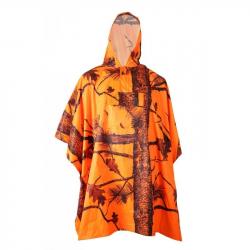 PONCHO DE CHASSE CAMO ORANGE