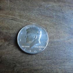 monnaie Kennedy Half Dollars Argent 1964