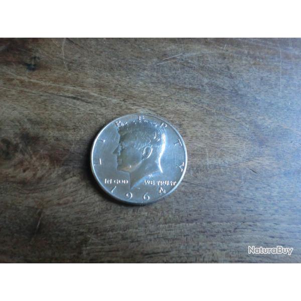 monnaie Kennedy Half Dollars Argent 1964