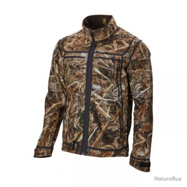 Wahoo ! Veste de chasse rversible Browning Ultimate Activ Camo Roseaux Marron