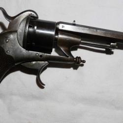 REVOLVER CHAMELOT DELVIGNE A BROCHE Modèle 1864 LIEGE 9 mm