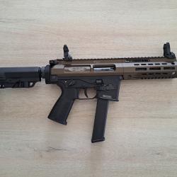 B&T SPC9-G MIDNIGHT BRZ , spc9, FDE.