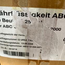 Militaria Allemand Rations Militaires Liquides ABC