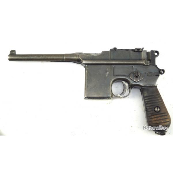 Pistolet neutralis (Neutra de 2024 !) Mauser C96 7.63 1 sans prix de rserve
