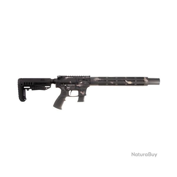 Carabine LEGACY ARMEMENT AR9 SD Custom Silence Camo 8" Cal 9x19