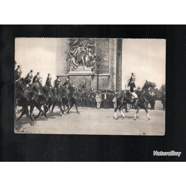 la garde rpublicaine , arc de triomphe cpa
