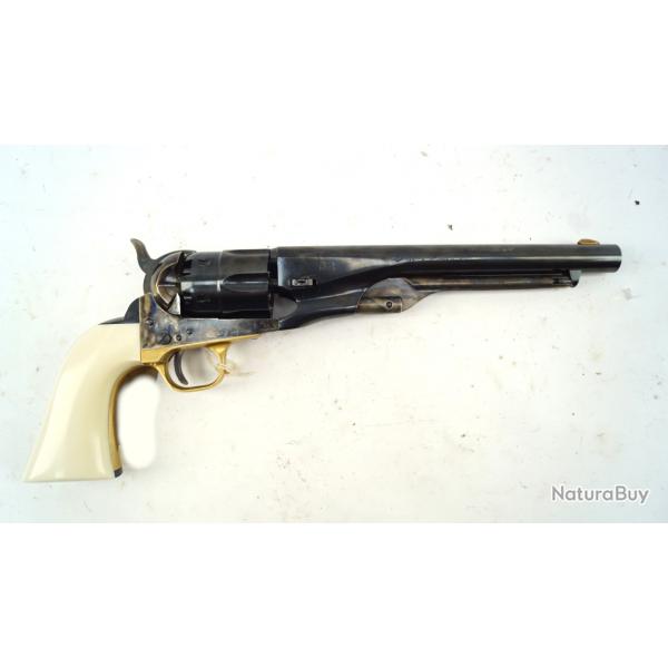 Revolver  poudre noir Pietta 1860 Old Army 44 PN 8" 1 sans prix de rserve