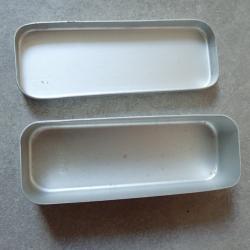 Boite en alu. Médical. Pour seringue en verre ?
