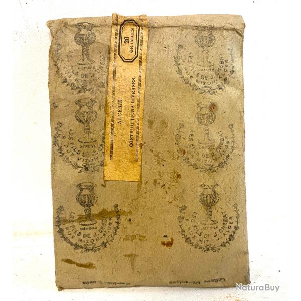 Ancien paquet pochettte de Tabac poque  identifier ww1 ww2 Algrie