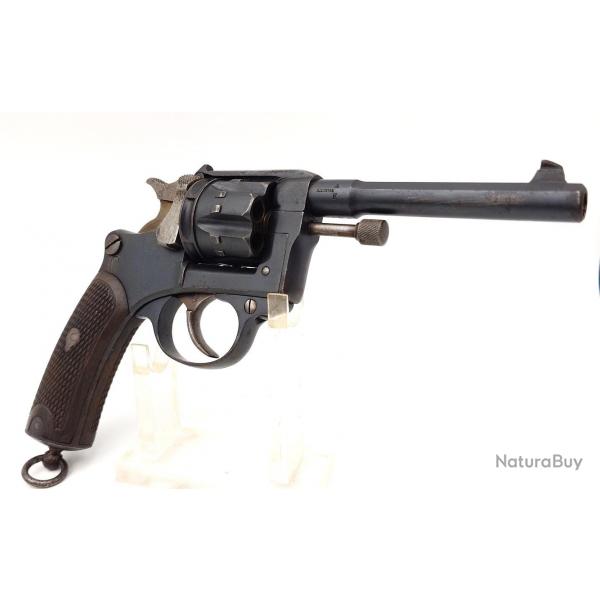 REVOLVER 1892 FABRICATION CIVIL SAINT ETIENNE Calibre 8x27R / 8mm 92 - FRANCE XIX France Trs bon  
