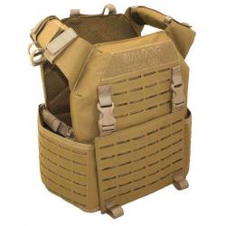 Gilet porte-plaques Bulldog Tactical Gear Kinetic - Coyote / L (86 - 130 cm) / Non