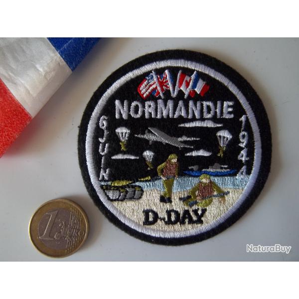 Normandie 6 juin 1944 D-Day cusson militaire collection insigne tissu