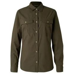 Chemise Pinewood Safari Femme Verte