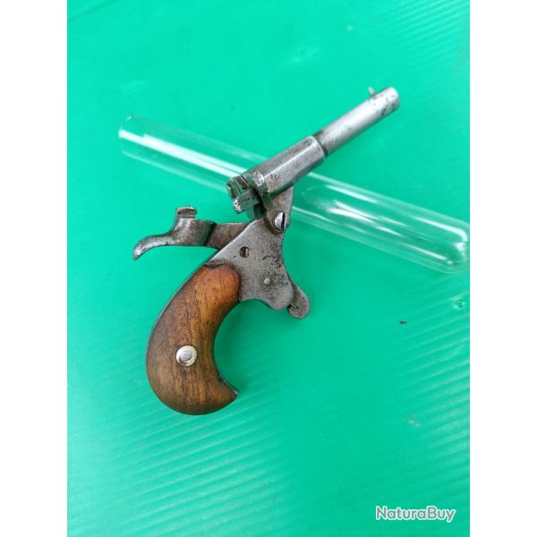 PISTOLET VELODOG  . CAL 5,5 OU  22 FLOBERT    .  PARFAIT FONCTIONNEMENT .   POINCONS  .