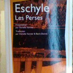 Les Perses par Eschyle - Edition avec dossier - GF -