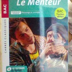Le menteur patr Pierre Corneille - Nathan carrés classiques -  BAC-