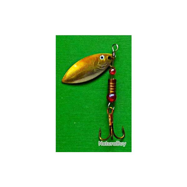 Cuiller tournante pour tuites, perches et autres carnassiers - 3 gr - CT-M9
