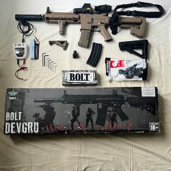 HK416 AEG Bolt B4 Devgru ( TAN )