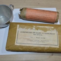 Lot Militaire France période WW2 reconstitution France 40 post WW2 Indo Algé (23)