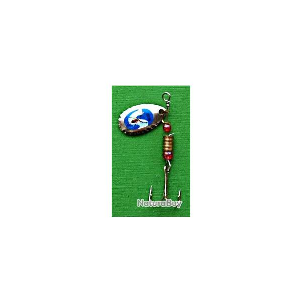 Cuiller tournante pour tuites, perches et autres carnassiers - 2.20 gr - CT-M10