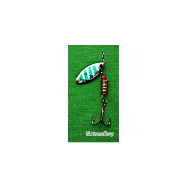 Cuiller tournante pour truites, perches et autres carnassiers - 2.20 gr - CT-M11