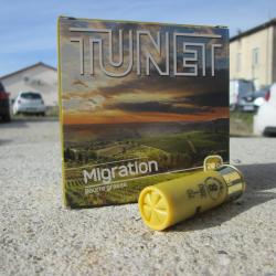 25 Cartouches Tunet Migration 20/70 no8