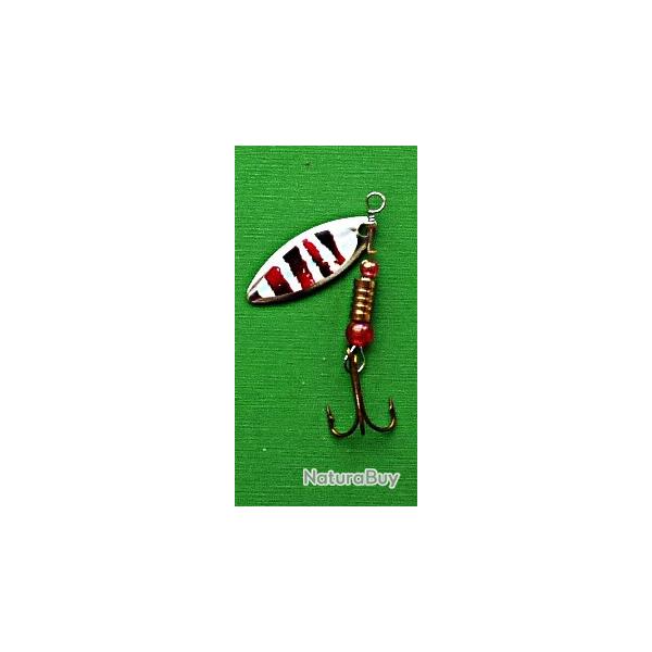 Cuiller tournante pour truites, perches et autres carnassiers - 2.90 gr - CT-M13