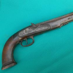 pistolet a silex modifier percussion