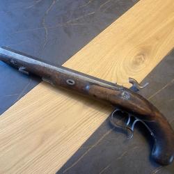 Pistolet de ceinture à percussion de KETLAND and Co à Birmingham fabrication entre 1810 et 1831.