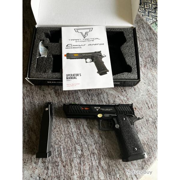 Army Armament JW4 TTI Pit Viper GBB (Version CNC) gaz