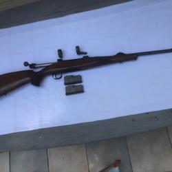 carabine cal:7x64 à réarmement linéaire HEYM