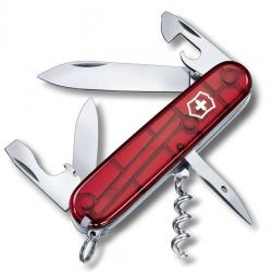 VICTORINOX SPARTAN TRANSLUCIDE 8P ROUGE