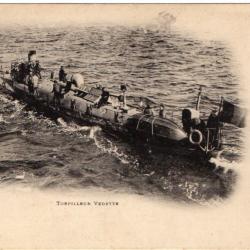 CPA - MARINE Militaire -TORPILLEUR VEDETTE N°1408
