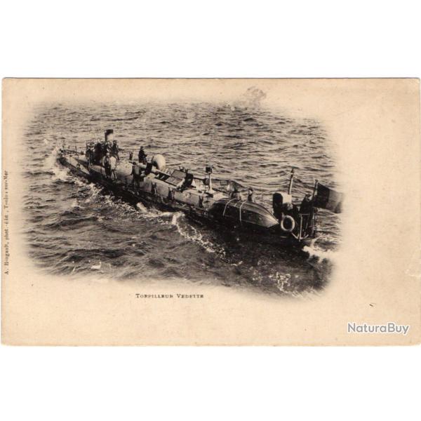 CPA - MARINE Militaire -TORPILLEUR VEDETTE N1408