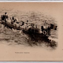 CPA - MARINE Militaire -TORPILLEUR VEDETTE N&deg;1031