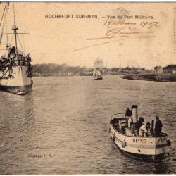 CPA - MARINE Militaire -ROCHEFORT -SUR-MER- Vue Port Militaire  N°1410