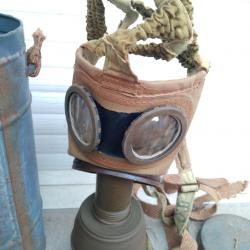 Masque à gaz collection DUCEL  WW2 en tbé, entre 1938 et 1939
