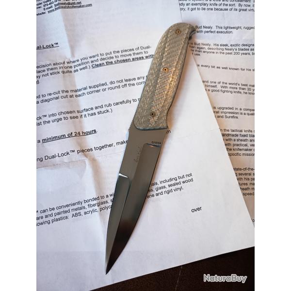 couteau combat custom  Bud Nealy