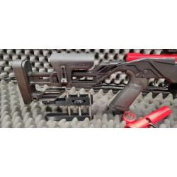 BAG RIDER CARBONE - ALL FOR ONE - Tige Inox (Support de sac) fixation rail picatinny Ruger CZ