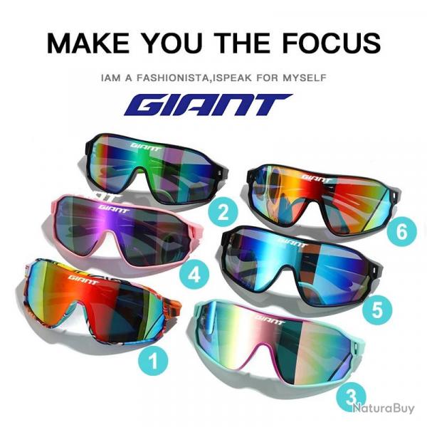 GIANT Lunettes Soleil Cyclisme Sport Mixte, Modele: Au Choix