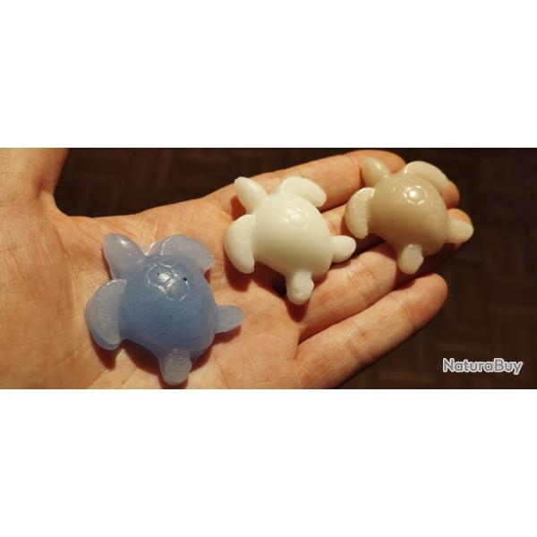 Tortue en cire de bougie lot bibelots