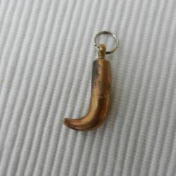 cartouche Lebel transformée en pendentif