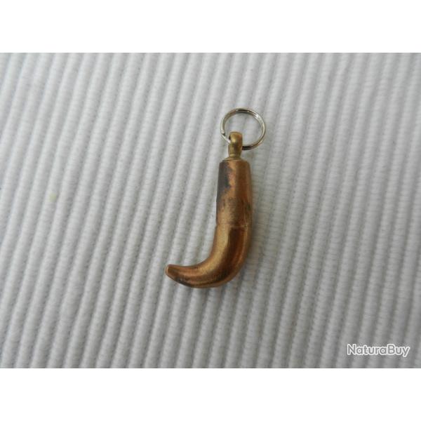 cartouche Lebel transforme en pendentif