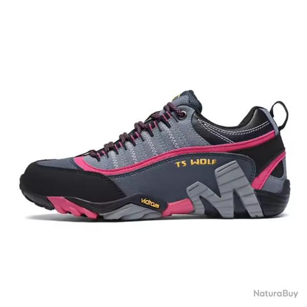 Chaussures de Trekking Impermables en Cuir - Bottes Montagne Femme | Randonne, Chasse & Outdoor