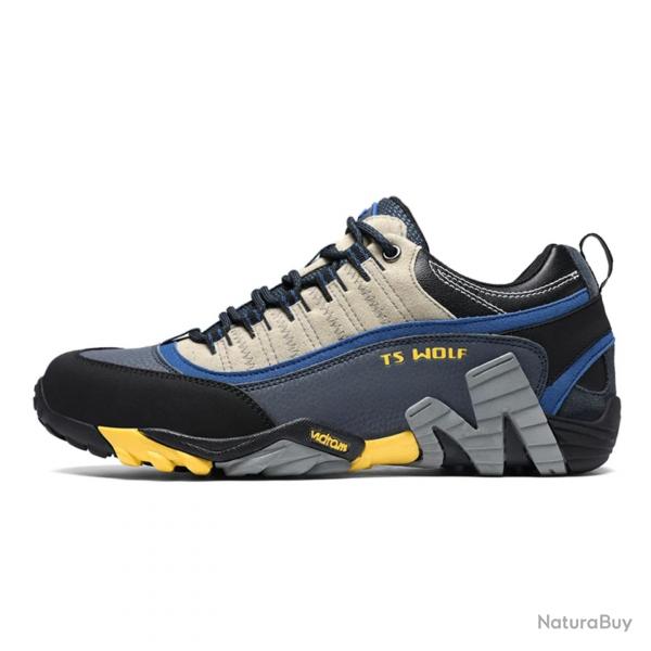 Chaussures de Trekking Impermables en Cuir - Bottes Montagne Homme | Randonne, Chasse & Outdoor B