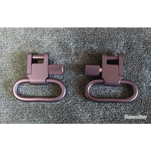 Anneaux de grenadiere dmontables pour sangle jusqu' 28 mm