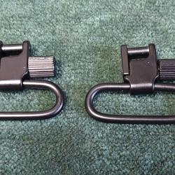 Anneaux de grenadiere démontables pour sangle jusqu'à 34 mm